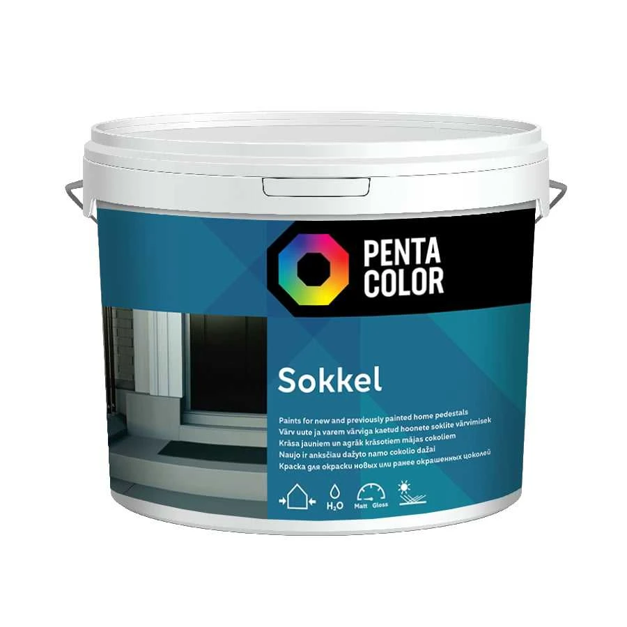 Pentacolor FACADE PAINT PENTACOLOR SOKKEL C 3L