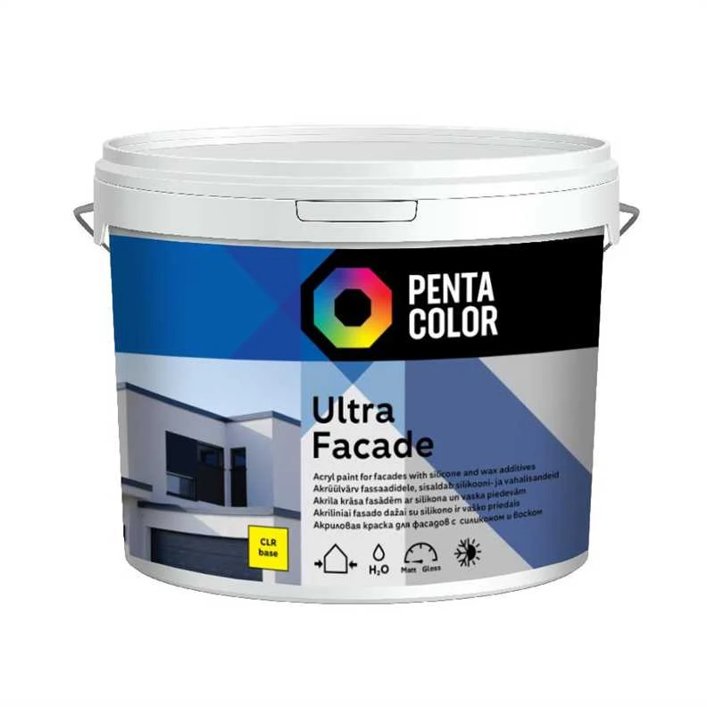 Pentacolor Dispersiniai dažai Ultra Fasad 10 l