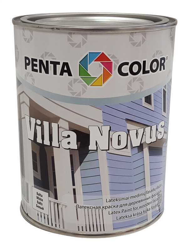 Fasado dažai Pentacolor Villa Novus, žalia sp., 1 l