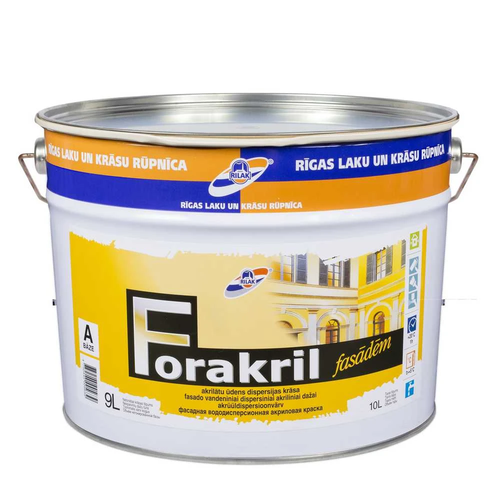 Rilak AKRILIN DAŽAI FORAKRIL A 9L MATINIAI