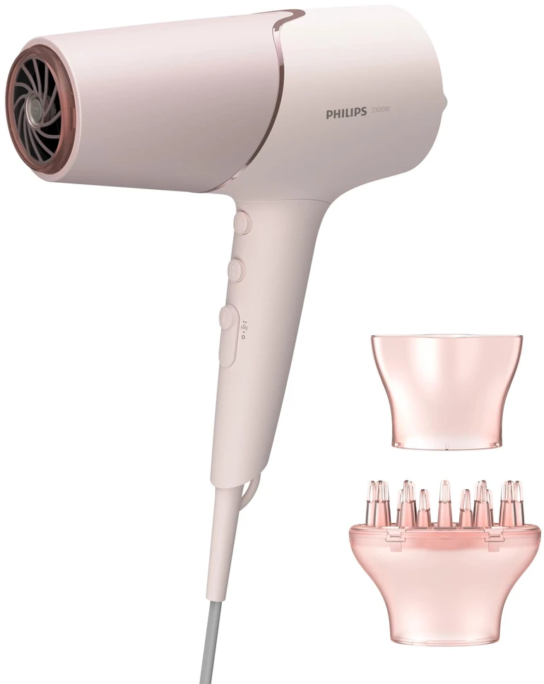 Plaukų džiovintuvas Philips BHD530/00, rožinis