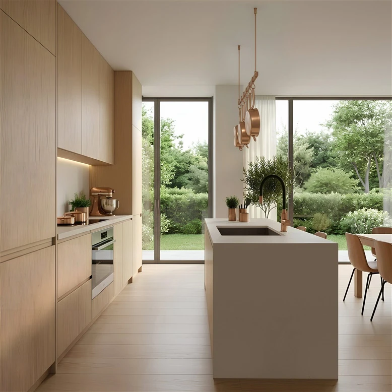 Kitchen Faucet Ferro Zorba Inox. juodas/copper color