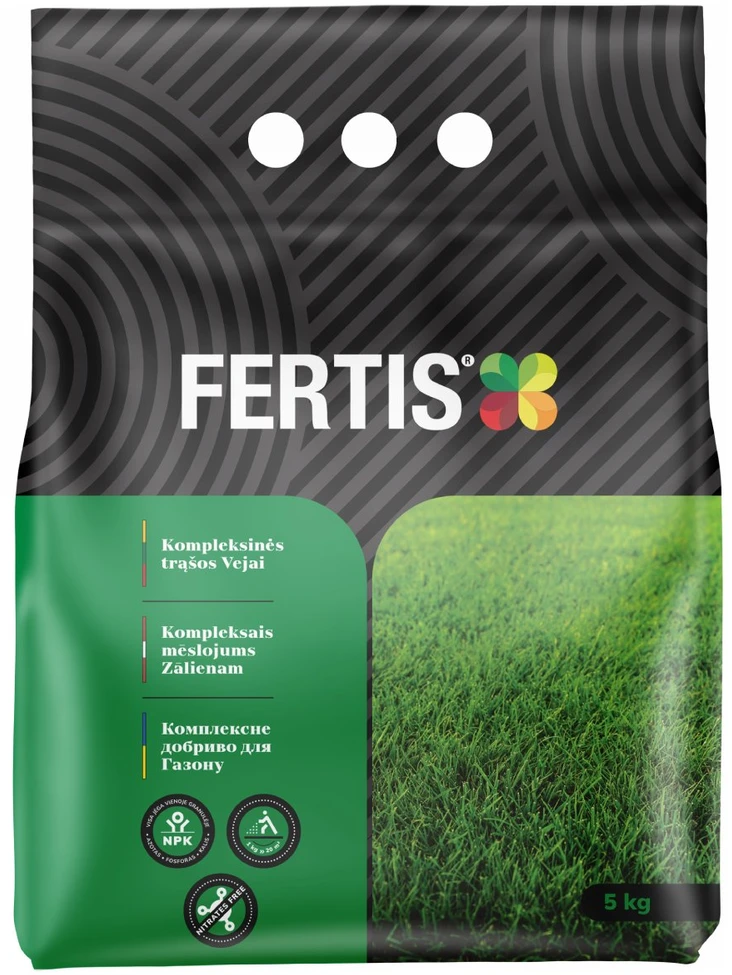 Kompleksinės trąšos Vejai FERTIS, 5kg