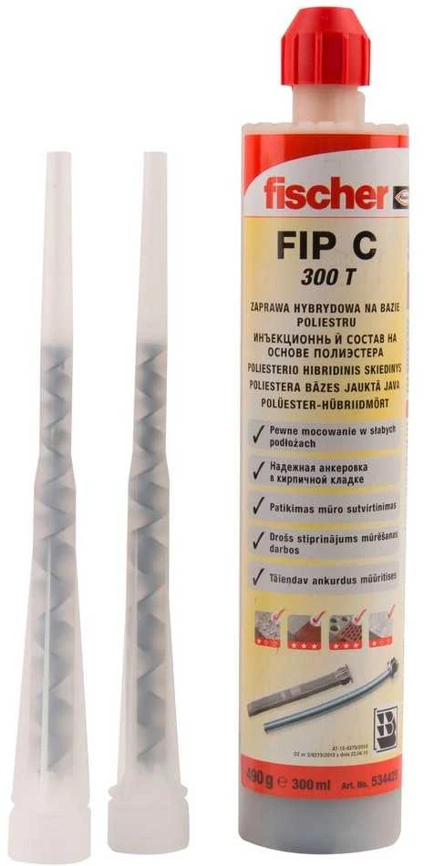 Cheminis ankeris Fischer FIP C 300T