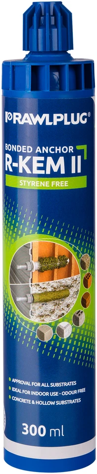 Rawlplug Tvirtinimo derva, R-KEM II, 300 ml