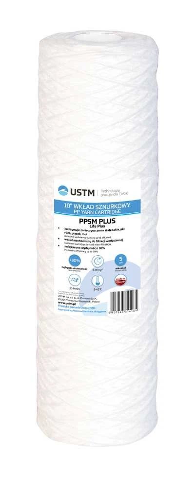 Mechaninė siūlinė filtro kasetė USTM PP5M PLUS, 5 mkm