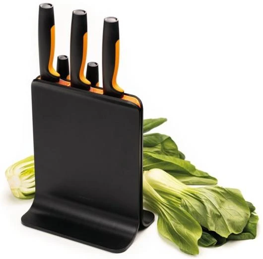 Fiskars Functional Form plastikinis peilių dėklas 5 peiliams