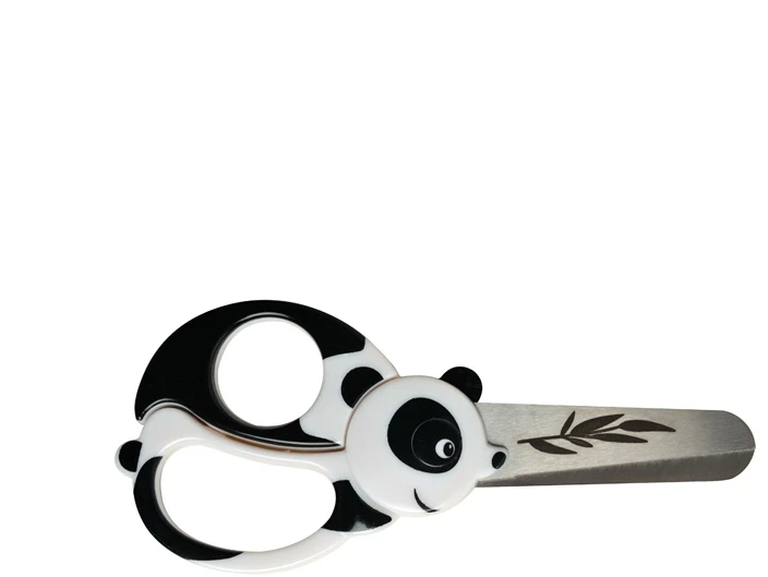 Vaikiškos žirklės FISKARS, su panda, 13 cm