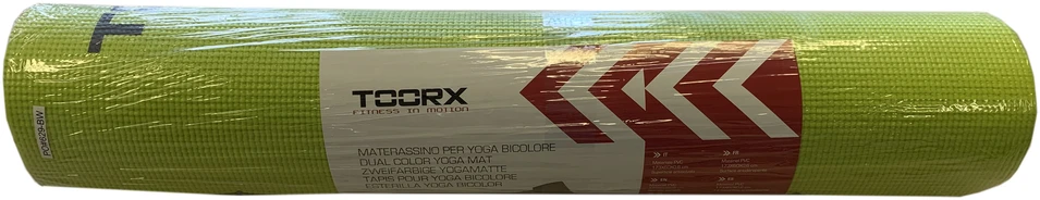 Jogos kilimėlis TOORX MAT-176 173x60x0,6 Lime žalias/ Pilkas