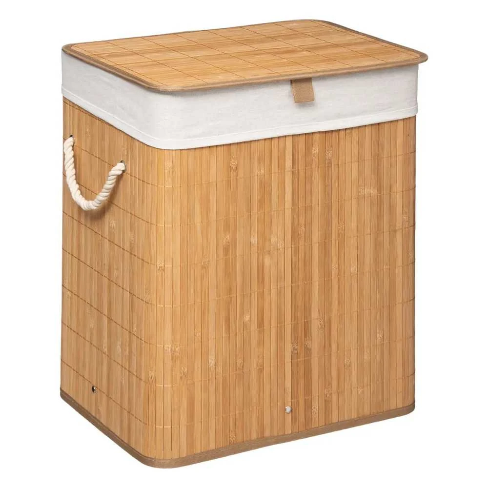 Five S Smart Veļas grozs 5five Simply Smart, 60 l, balta/bēša, 40 cm x 30 cm