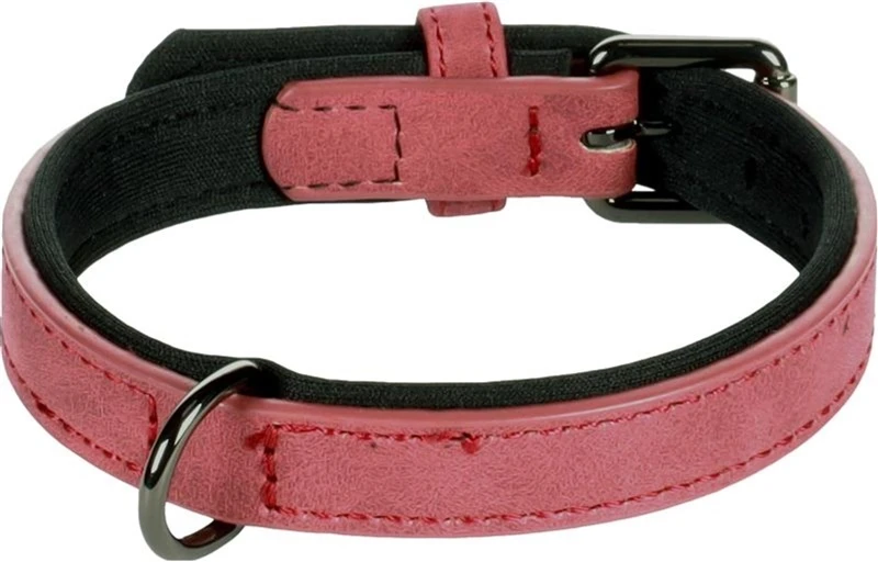 Flamingo DOG COLLAR DELU Raudonas 24-30CM 15MM