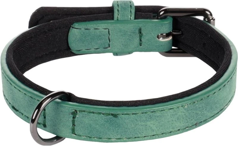 Flamingo DOG COLLAR DELU Žalias 24-30CM 15MM