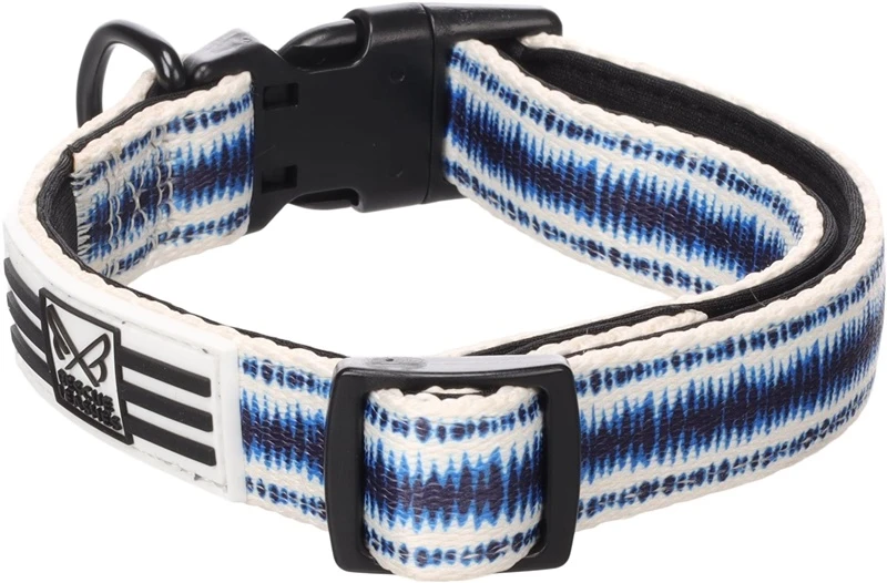 Flamingo DOG COLLAR GILI ISLAND Mėlynas 28-43CM 20MM