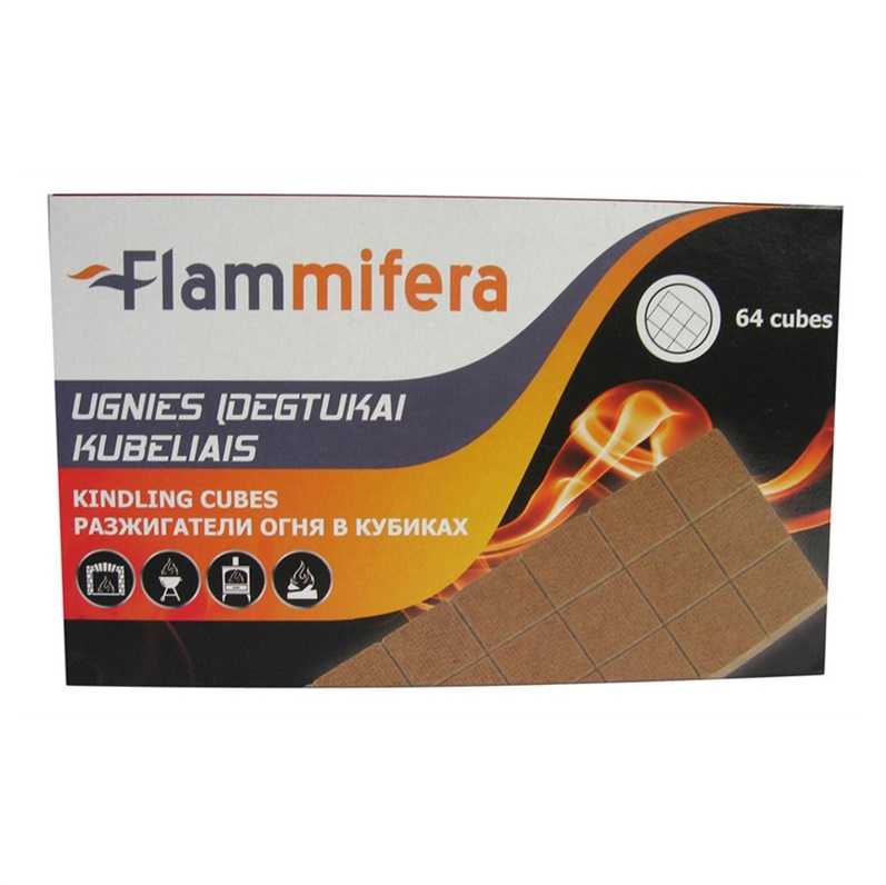 Flammifera Ugnies įdegtukai, 64 vnt.