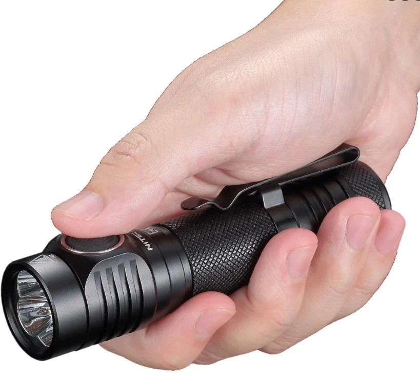 Nešiojamas žibintas - Nitecore E4K 4400 liumenų 200m spindulys USB-C įkraunamas