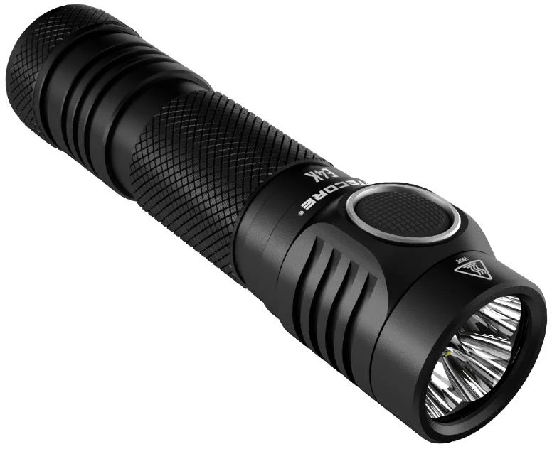 Nešiojamas žibintas - Nitecore E4K 4400 liumenų 200m spindulys USB-C įkraunamas