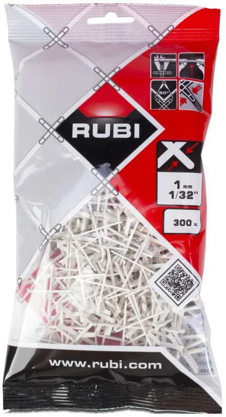 Kryželiai Rubi, 1 mm, 300 vnt