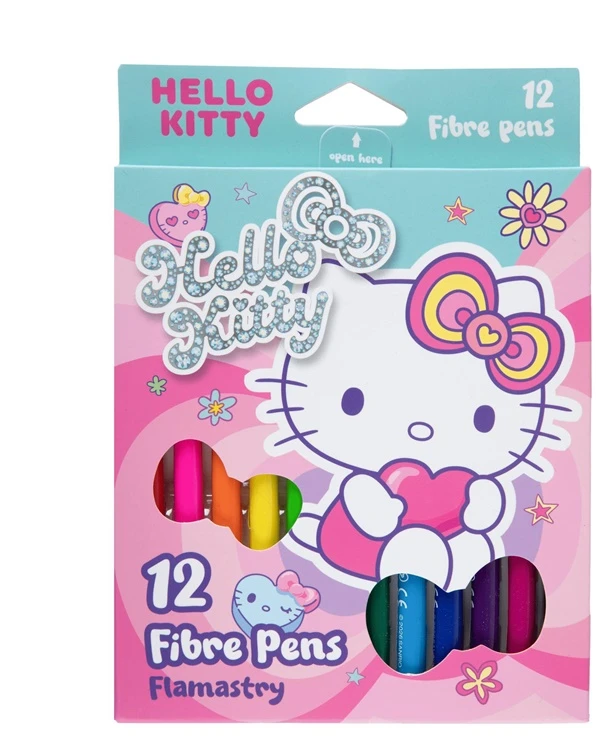 Cool Pack Hello_Kitty Flomasteriai, Hello Kitty vienpusiai, 12 vnt.