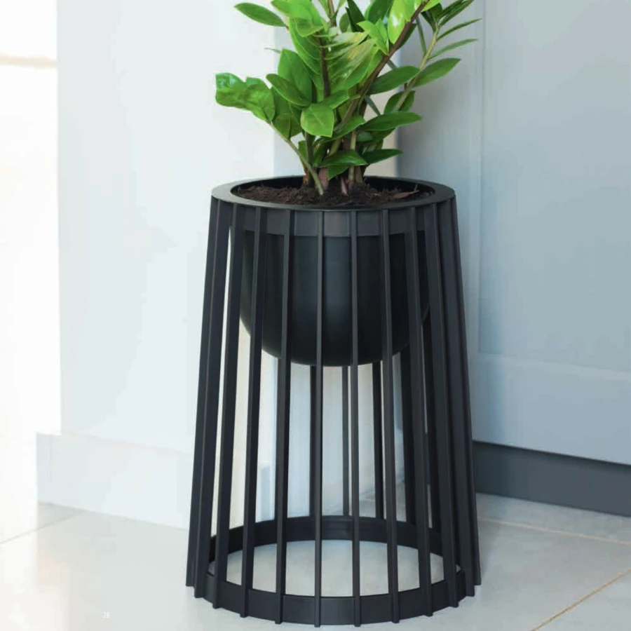 FORM PLASTIC Puķu poda statīva Standy1 ieliktnis D24cm, juodas