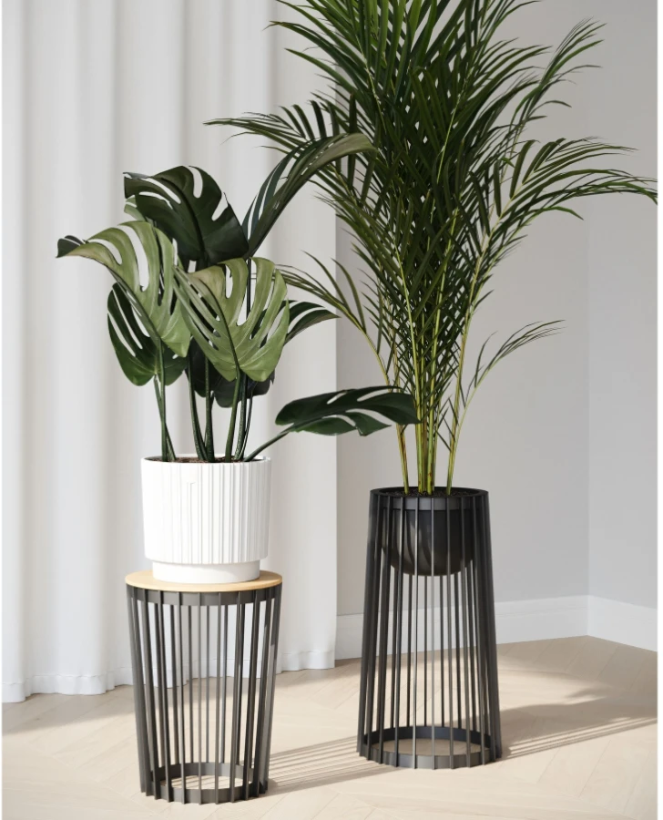 FORM PLASTIC Puķu poda statīvs Standy2, 24/30, H54cm, juodas