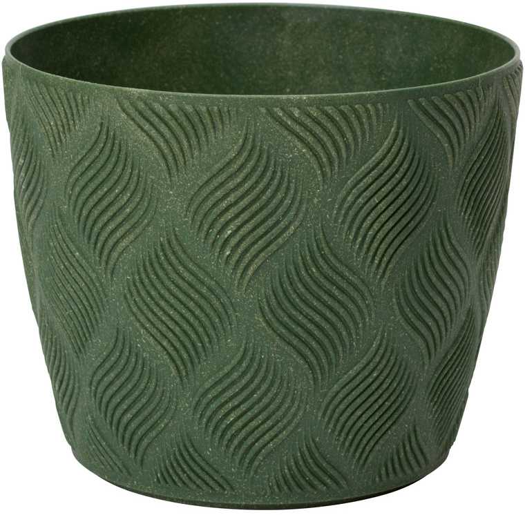 FORM PLASTIC Gėlių vazonas Flow Petit Eco 15cm Žalias