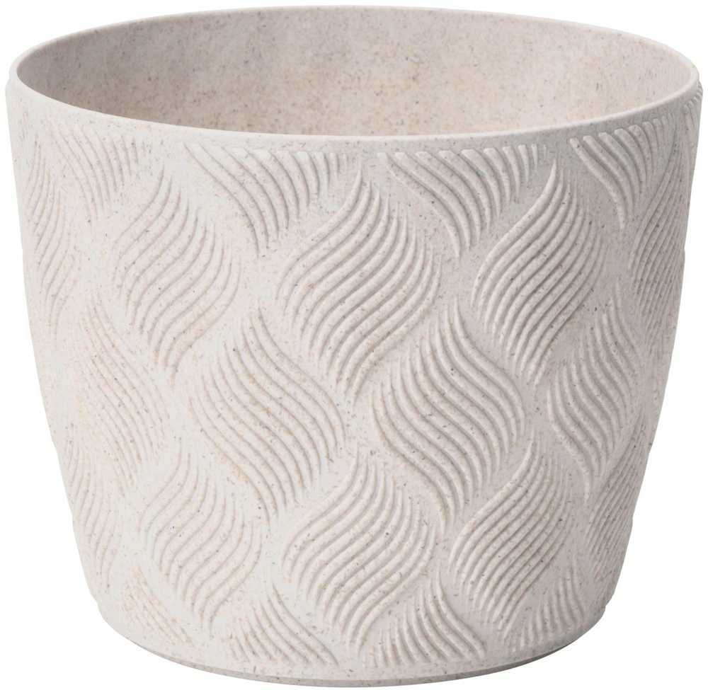 FORM PLASTIC Vazonas Flow Petit Eco 15cm, Baltas