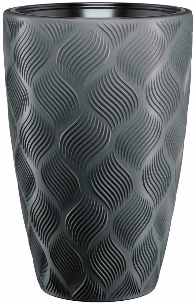 FORM PLASTIC "Flow Slim" 30cm 24L, juoda