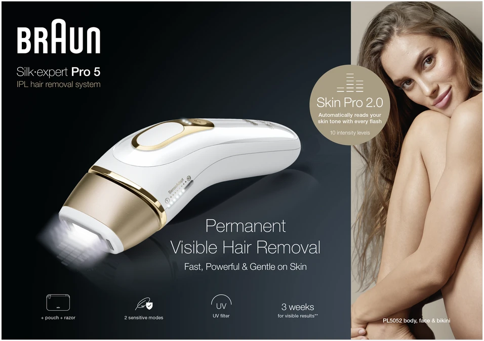 Fotoepiliatorius Braun PL5052 Silk-expert Pro 5 IPL