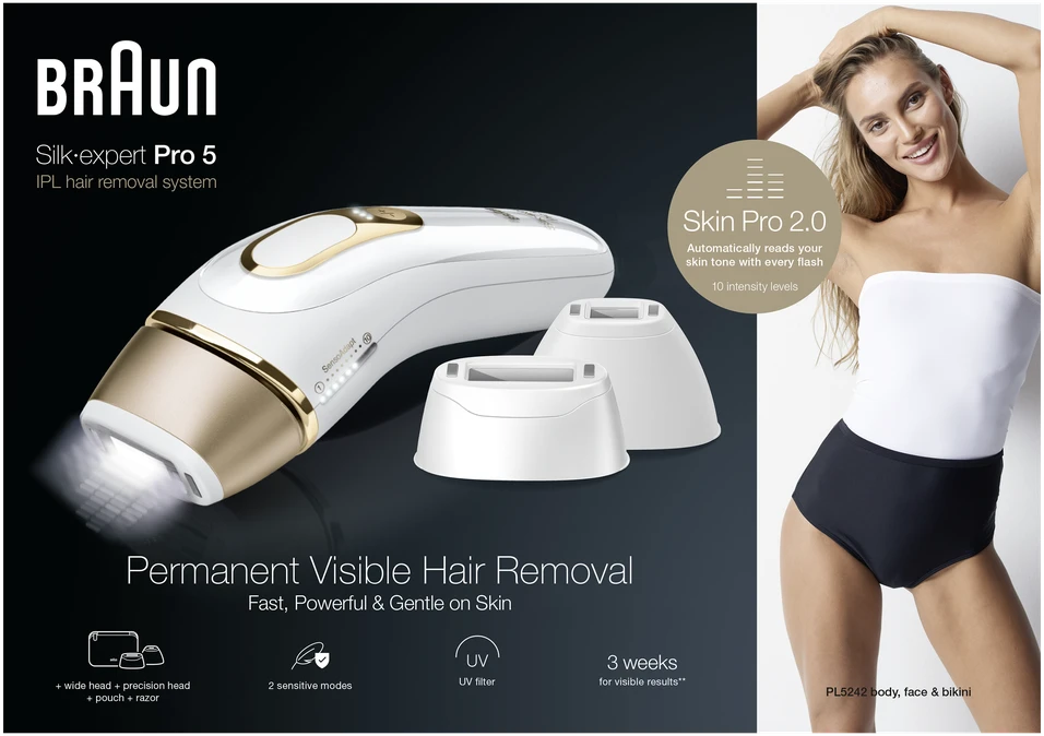 Braun PL5242 Silk-expert Pro 5 IPL Fotoepiliatorius