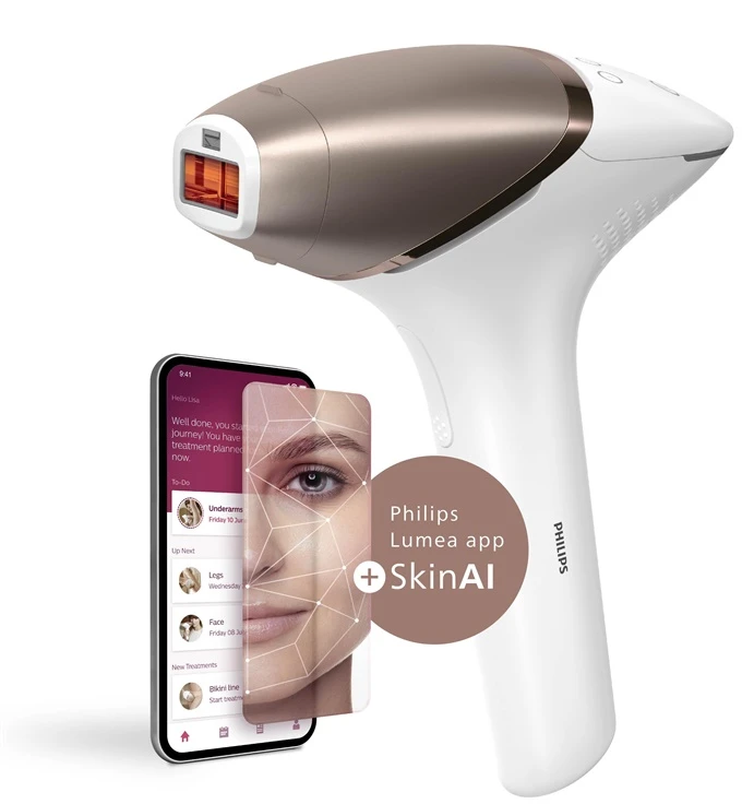Philips BRI973/00 Lumea IPL 9900 Series IPL plaukelių šalinimo prietaisas su „SenseIQ“