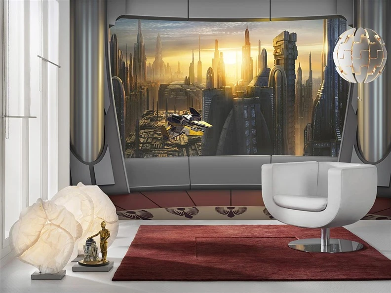 Fototapetas Komar STAR WARS Coruscant 8-483. 368 cm x 254 cm