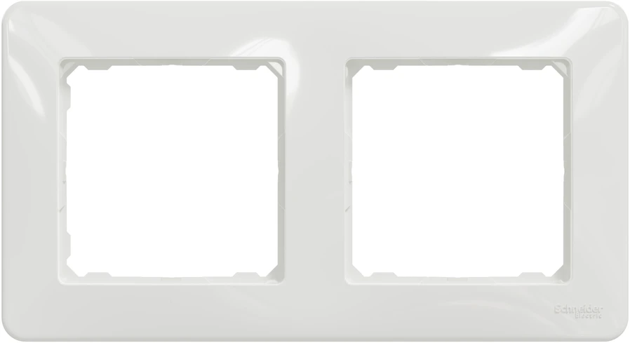 Dvivietis rėmelis Schneider Electric Sedna Design, balta sp.