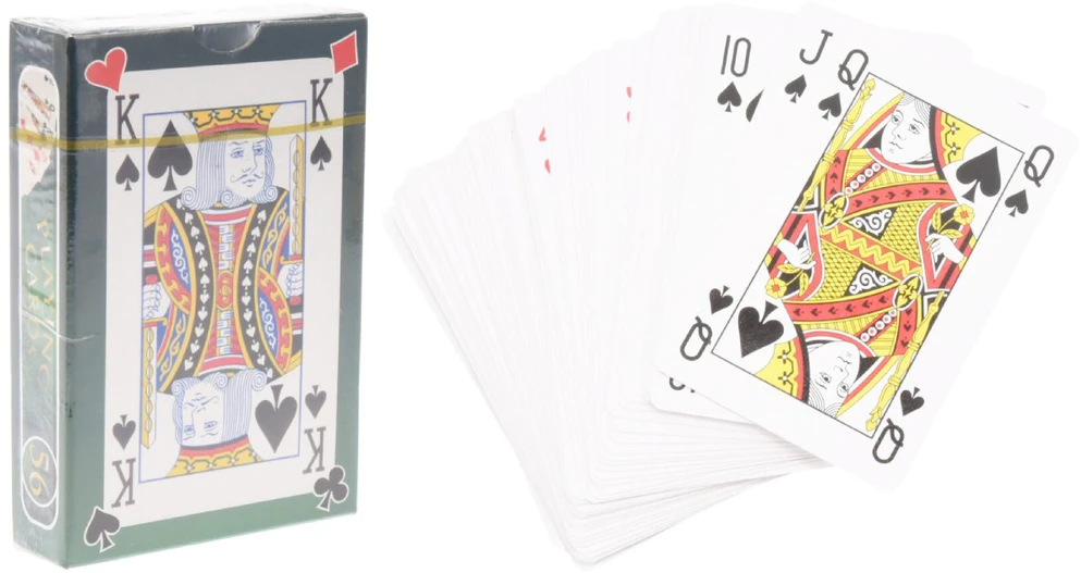 Free And Easy Žaidimo kortos Classic Deck 52+4 (nemokamai)