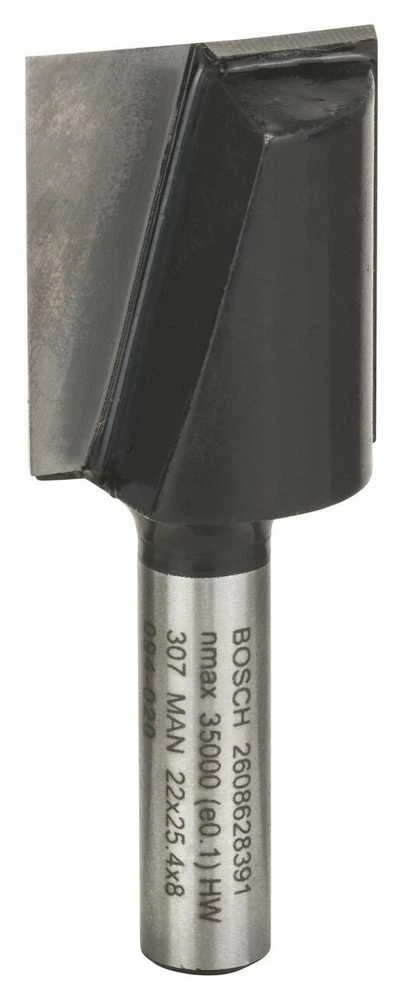 Bosch Pirštinė freza HM B=22mm, l=25 mm,kotas 8mm