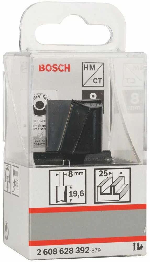 Bosch Pirštinė freza HM B=25mm, l=20 mm,kotas 8mm