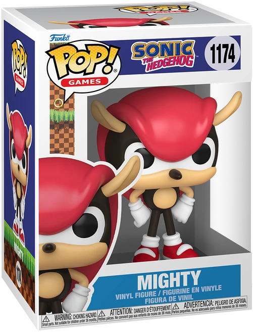 FUNKO POP! Vinilinė figūrėlė: Sonic The Hedgehog - Mighty, 9 cm