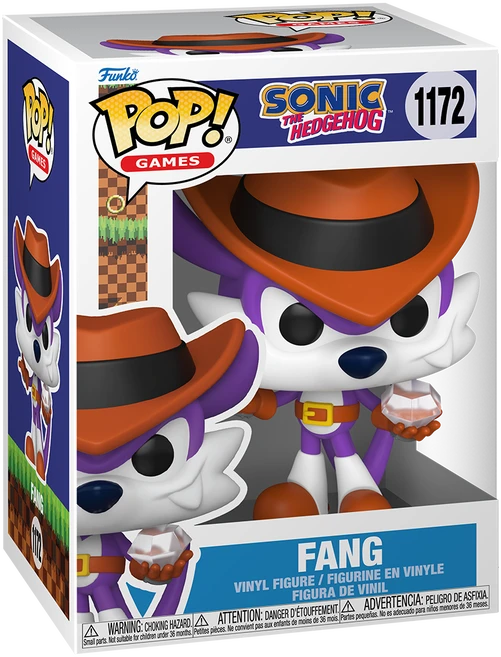 FUNKO POP! Vinilinė figūrėlė: Sonic The Hedgehog - Fang, 9 cm