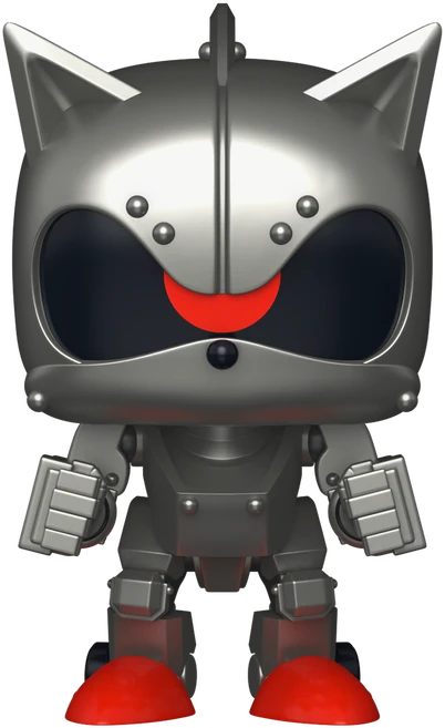 FUNKO POP! Vinilinė figūrėlė: Sonic The Hedgehog - Mecha Sonic, 9 cm
