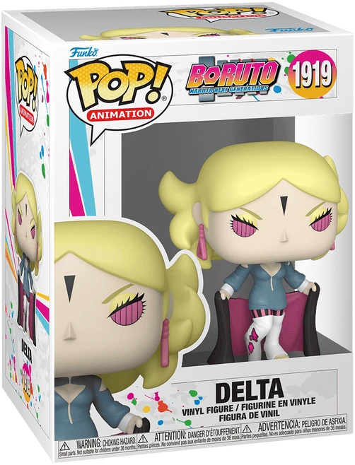 FUNKO POP! Vinilinė figūrėlė: Boruto - Delta, 9 cm
