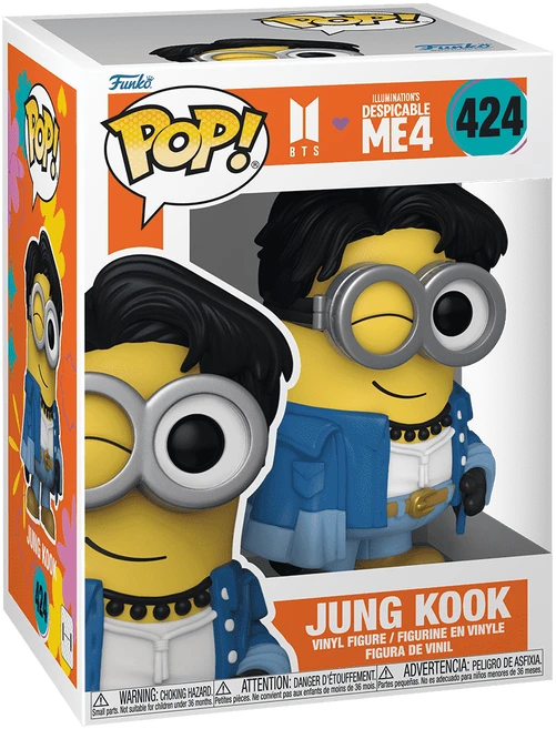 FUNKO POP! Vinilinė figūrėlė: BTS x Despicable Me 4 - Jung Kook