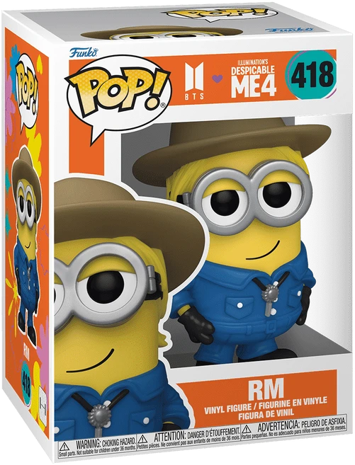 FUNKO POP! Vinilinė figūrėlė: BTS x Despicable Me 4 - RM
