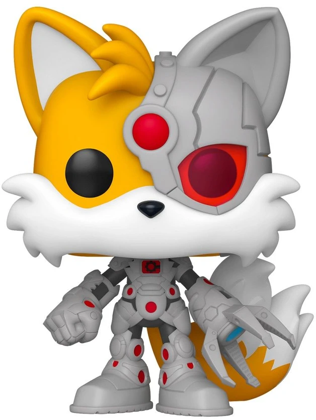 FUNKO POP! Vinilinė figūrėlė: Sonic - Tails as Cyborg, 9.5 cm