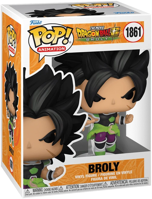 FUNKO POP! Vinilinė figūrėlė: Dragon Ball Super: Broly - Broly, 10 cm