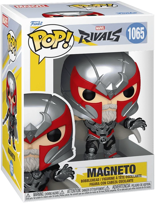 FUNKO POP! Vinilinė figūrėlė: Marvel Rivals - Magneto, 9 cm