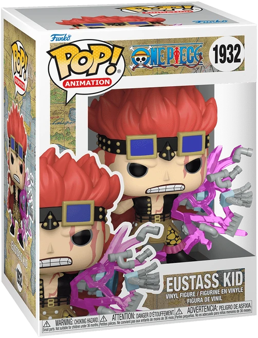 FUNKO POP! Vinilinė figūrėlė: One Piece - Eustass Kid, 9.5 cm