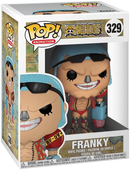 FUNKO POP! Vinilinė figūrėlė: One Piece - Franky, 9 cm