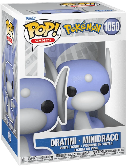 FUNKO POP! Vinilinė figūrėlė: Pokemonai - Dratini, 9 cm