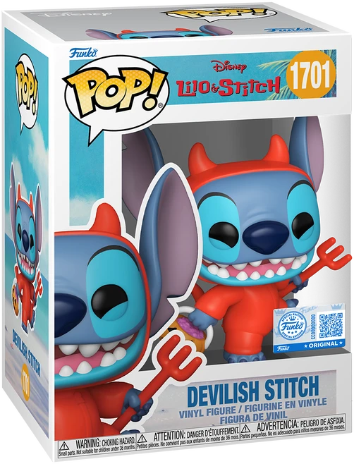 FUNKO POP! Vinilinė figūrėlė: Disney - Velniūkštis Stitch, 9 cm