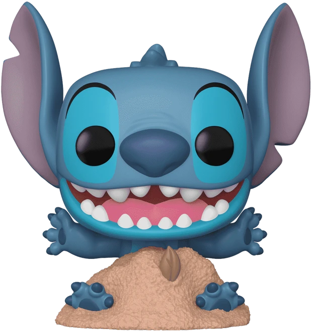 FUNKO POP! Vinilinė figūrėlė: Disney: Lilo & Stitch - Stitch in sand, 9 cm