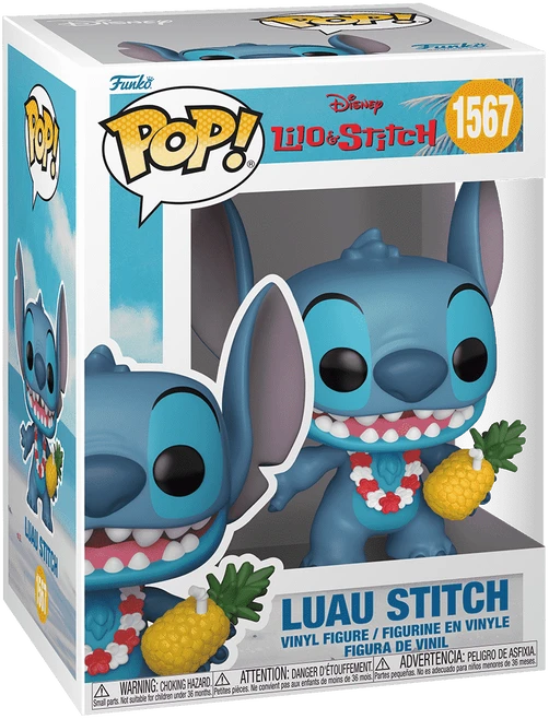 FUNKO POP! Vinilinė figūrėlė: Disney: Lilo & Stitch - Luau Stitch, 9 cm